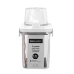 Boxsweden Crystal 1.1L Keep Fresh Dispensing Container w/ Measuring Cup