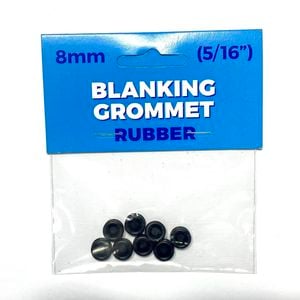 Premier Blue 8mm Rubber Blanking Grommet