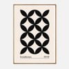 Galrie Bauhaus 1919 Classic Geometric Art Print for Modern Interiors, Wood Frame, A0 84 x 119cm (33 x 47inch)