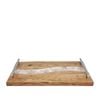 J.Elliot Home Bently 60x28cm Serving Tray w/ Handles - White