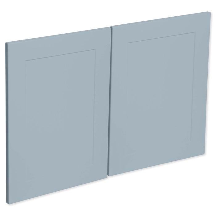 Kaboodle 800mm Danish Blue Alpine Farmhouse Sink Doors - 2 Pack