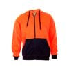 Craftright Orange Hi Vis Zip Thru Hoodie - Medium