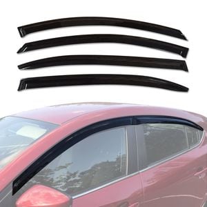 AUSGO Injection Weather Shields for Mazda 3 BM BN Series 2013-2019 Weathershields Window Visors Wind Deflectors