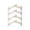 Yale Silver Safety Stay - 4 Pack