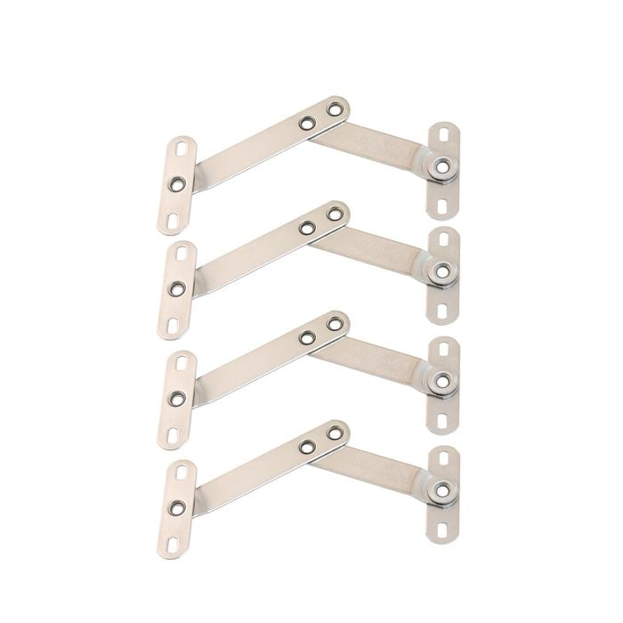 Yale Silver Safety Stay - 4 Pack