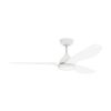 Fanforce Revo Smart DC Ceiling Fan W/ Remote 48" Efficient Cooling White/White