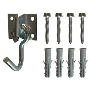 Vivere Single Hook Hardware Kit for hammock or hanging chair