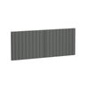Kaboodle 950mm Grey Fig V-Groove Overhead Doors