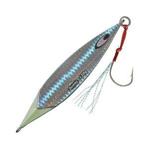 Berkley Skid Jig Fishing Lure 120g Metal Jig ZebSilver/Lumo