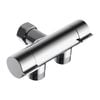 EnduraSeal Chrome Double Outlet Cistern Cock