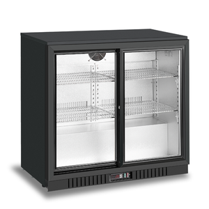 Atosa 2 sliding doors back bar cooler BB-208SEC