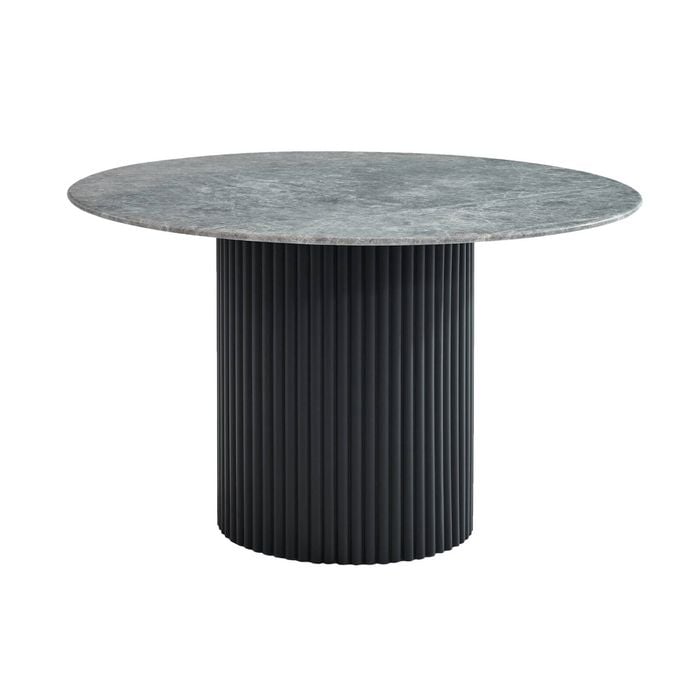 FurnitureOkay Roma Stone Outdoor Dining Table (120cm Round)