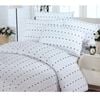 Luna Polyester Cotton Stars Quilt Cover Set Double