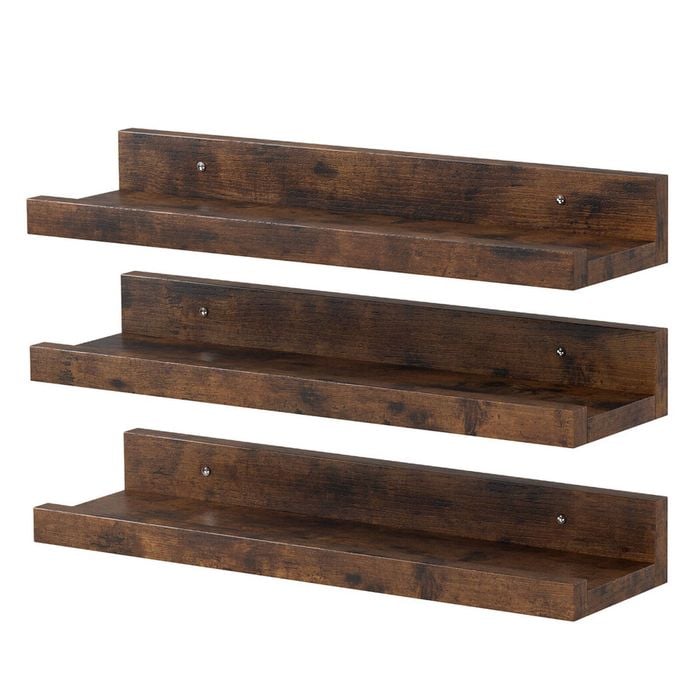 Levede Floating Shelves 3 Pack Wall Mounted Wood Display Rack