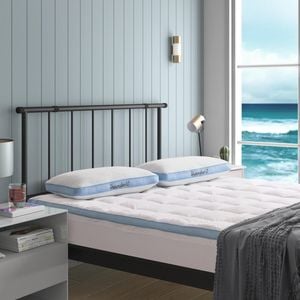 Dreamaker 800gsm Cool Breathe Memory Fibre Mattress Topper - Single Bed