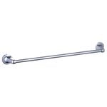 Mondella 600mm Chrome Prelude Single Towel Rail - 60cm