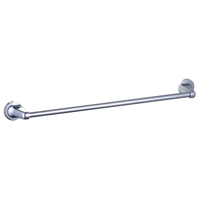 Mondella 600mm Chrome Prelude Single Towel Rail - 60cm