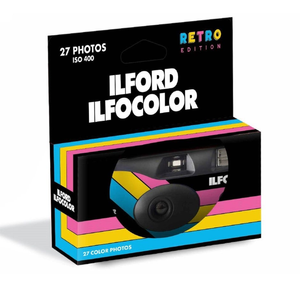 Ilford Ilfocolor Retro Edition - Single Use Camera 27exp ISO 400