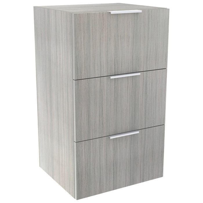 Lugna 768 x 450 x 380mm Mist 3 Drawer Storage Cabinet