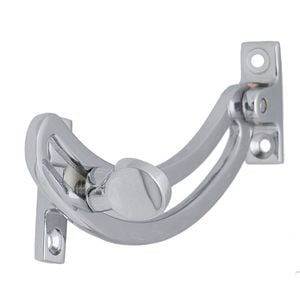 Miles Nelson Chrome Plate Quadrant Stay