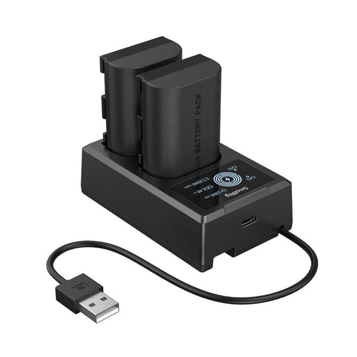 SmallRig Camera Battery and Charger Kit for Canon LP-E6P 5409