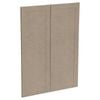 Kaboodle 900mm Raw Board Alpine Medium Pantry Door - 2 Pack