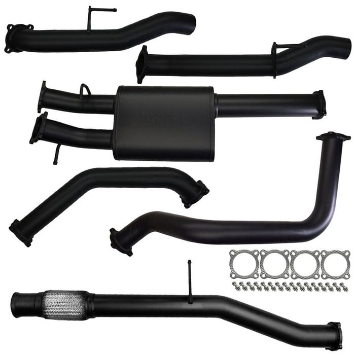 Ignite Exhausts Cat Back For Chevrolet Silverado 1500 6.2l V8 Single 3.5 To 3" Dual With Rear Straight Pipe 409 Stainless Steel