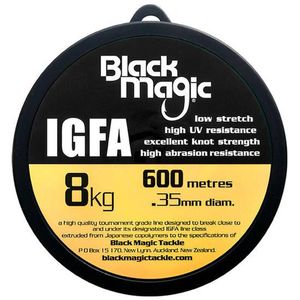 Black Magic 600m IGFA Clear Monofilament Line 8Kg