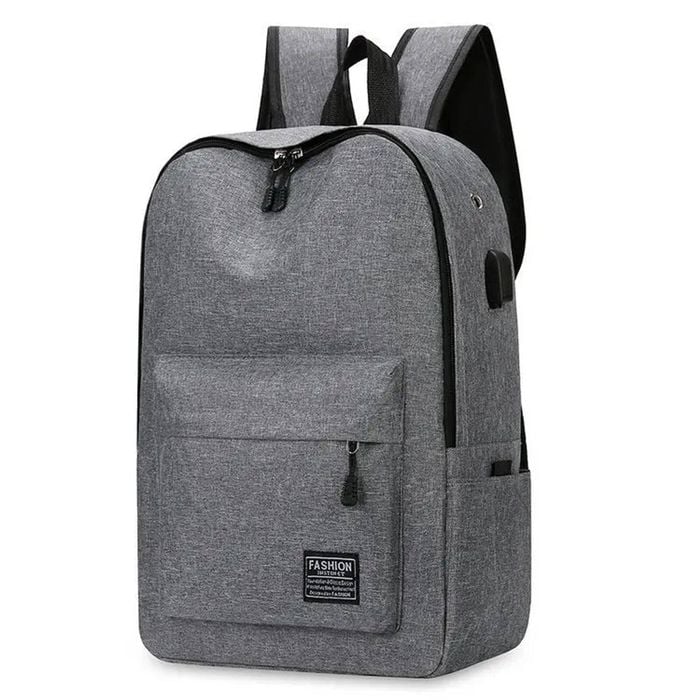 15-Inch Versatile Laptop Backpack Grey