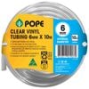 Pope 6mm x 10m Clear Vinyl Tubing