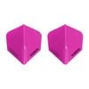 2x 3pc Robson Plus Dart Flights Standard Accessory Set - Pink