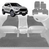 6D Diamond Car Floor Mats for MG ZS ZST 2017-Current-Full Set-Grey-Outback GT