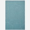 Contemporary Handwoven Wool Rug-Mavis 6363-Cashmere Blue-160x230cm