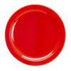 Olympia Kristallon Plates Polypropylene Red 174mm 12 Pack Reusable Dining Tableware