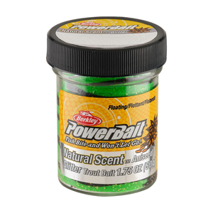 Berkley Powerbait Paste Trout Fishing Bait Aniseed Black / Spring Green