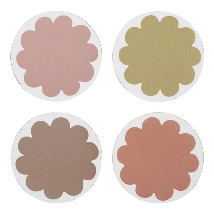 Ecology Bloom Set Of 4 Coasters