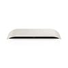 Blueant Soundblade 120-watt 2.1 Channel Under Monitor Soundbar - White