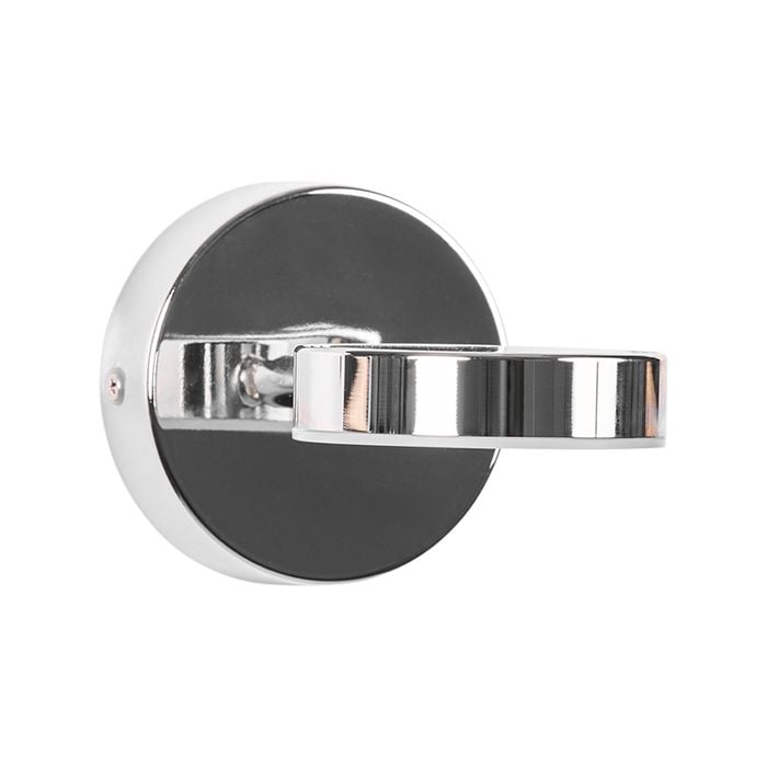 Brilliant Chrome Raxi Adjustable LED Vanity And Wall Light