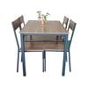 YES4HOMES 5 Piece Kitchen Dining Room Table and Chairs Set Furniture