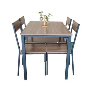 Yes4homes 5 Piece Kitchen Dining Room Table And Chairs Set Furniture