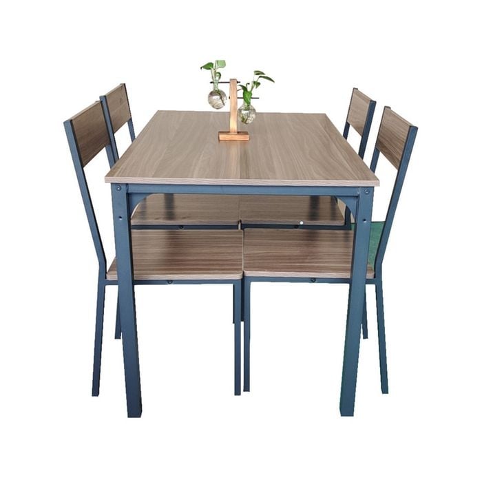 YES4HOMES 5 Piece Kitchen Dining Room Table and Chairs Set Furniture