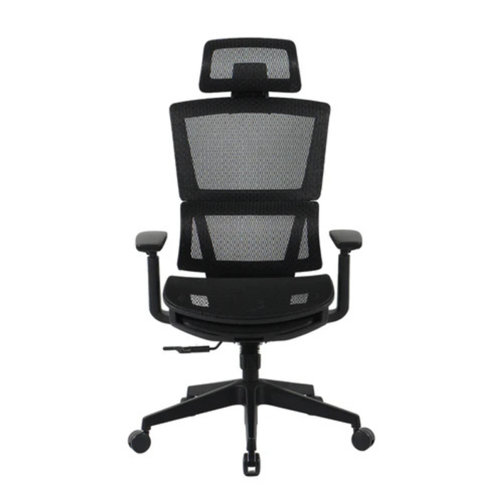 Executive Mesh Office Chair With Footrest, Headrest & 3d Armrests – Oc14