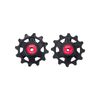 BBB Rollerboys Derailleur Pulleys 12T-12T Ceramic Sram Road Black 12T Black