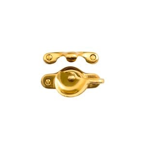 Windsor Brass Polished Brass Sash Fastener