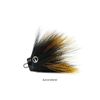 VMC Rapala Mustache 40g (Size L) Fishing Jig Head With Bucktail Rig Black Widow
