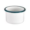 Urban Style Enamelware 7x4.5cm Ramekin w/ Blue Rim - White