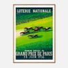 Galrie Vintage Horse Racing Art Print by Paul Colin Grand Prix de Paris 1936, Wood Frame, A2 42 x 60cm (16 x 24inch)