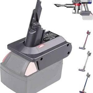 Tavice Dyson V7 Compatible Adapter For Milwaukee M18 18v Lithium Battery Converter To Replace For Dyson V7 Battery