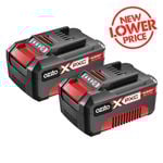 Ozito PXC 18V 4.0Ah Battery Twin Pack PXTBP-240