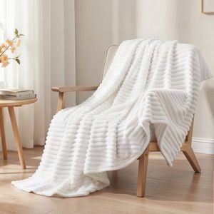 Giselle 127x152cm Throw Blanket Fleece